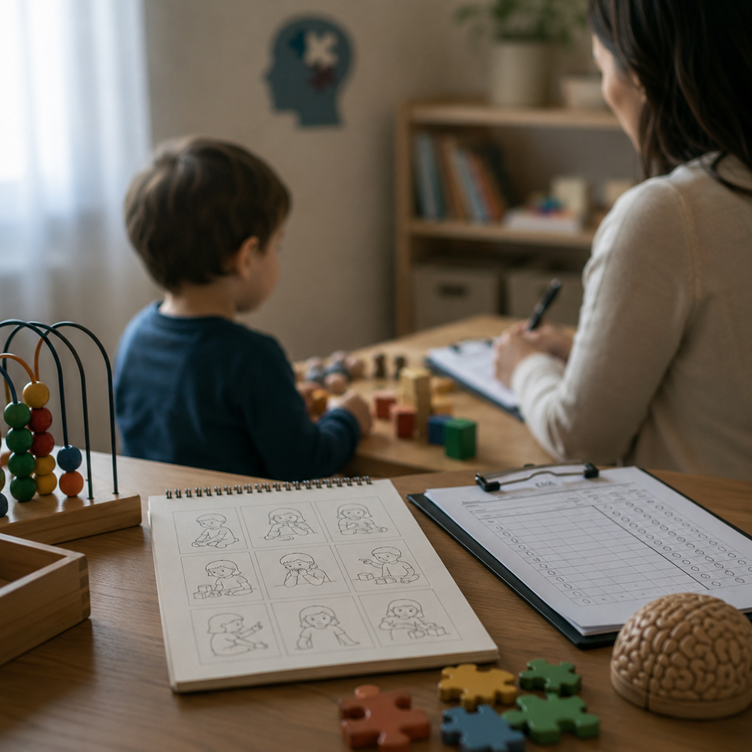 Child-and-assessor-in-assessment-room